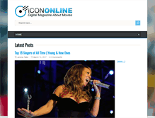 Tablet Screenshot of icon-online.com